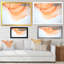 Art liquide sur fond ondulé orange et blanc II-333492183-333492177