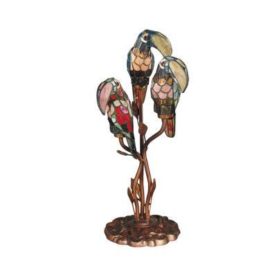 Lampe de table 23,5 po perroquet Bessie