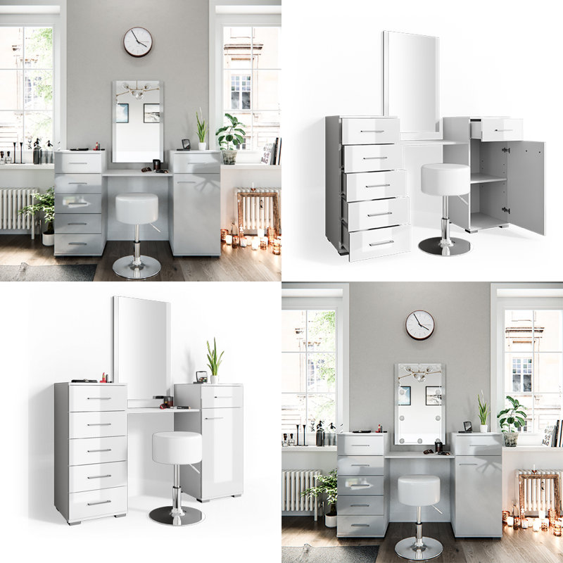 Karlskrona Dressing Table with Mirror