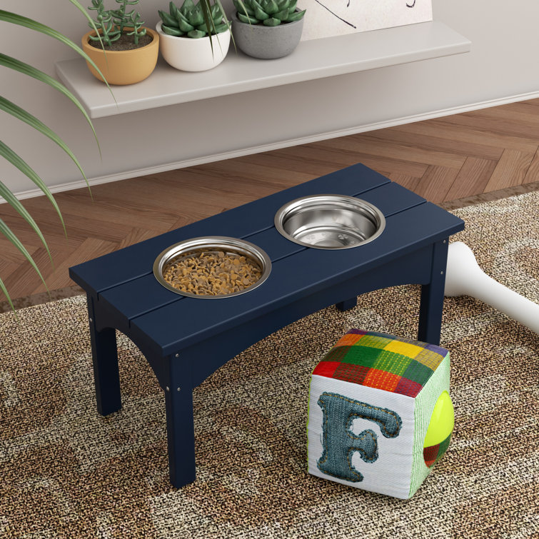 Petmaker Feeding Tray with Hidden Storage Space Elevated Feeder & Reviews