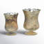 2 Piece Glass Tabletop Voltive Holder Set