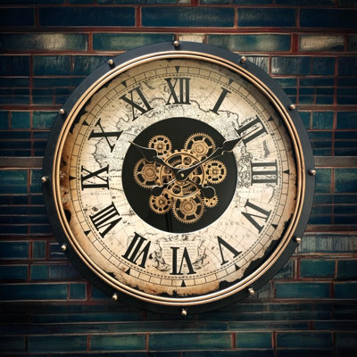 Metal Wall Clock