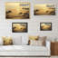 Golden Sunrise Sunet - reproduction sur toile-1752885490-1752885497