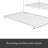 Twin Daybed With Twin Trundle, White