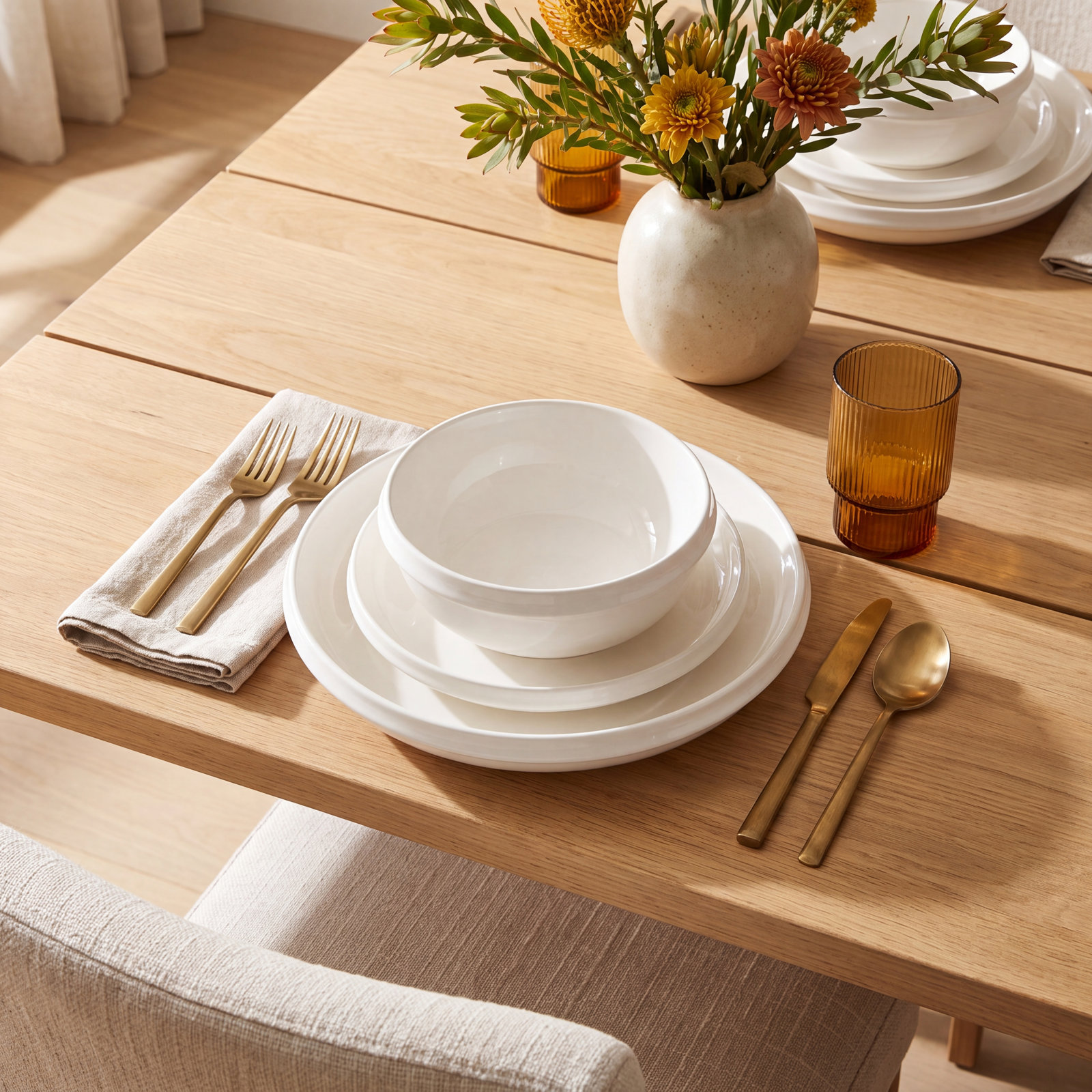 Verso Porcelain Dinnerware Set