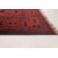 Tapis zone en laine rouge 3 pi 4 po x 4 pi 8 po noué la 2010s one-of-kind-the main Alarick