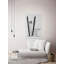 «Sleep Eat Ski», reproduction d'art textuel sur bois-26009275