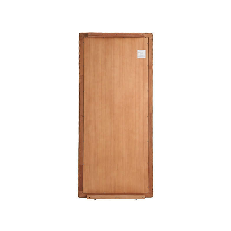 Weekender Rectangle Seagrass Mirror