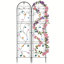 214cm H x 97.5cm W Iron Arched Trellis