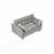 Velours gris velours est en rupture de stock