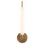 Wick 20-in Black dimmable LED Wall Sconce-57128504