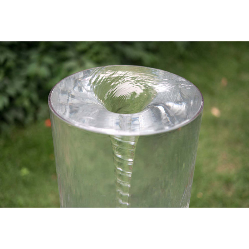 Machin Outdoor Weather Resistant Birdbath Fountain with Lights