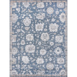 Museum Oriental Area Rug in Navy