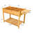 8 Pockets Horticulture Raised Garden Bed Elevated Wood Planter Box Stand With Foldable Side Table And Storage Shelf For Herb/Vegetables/Flowers-899897668