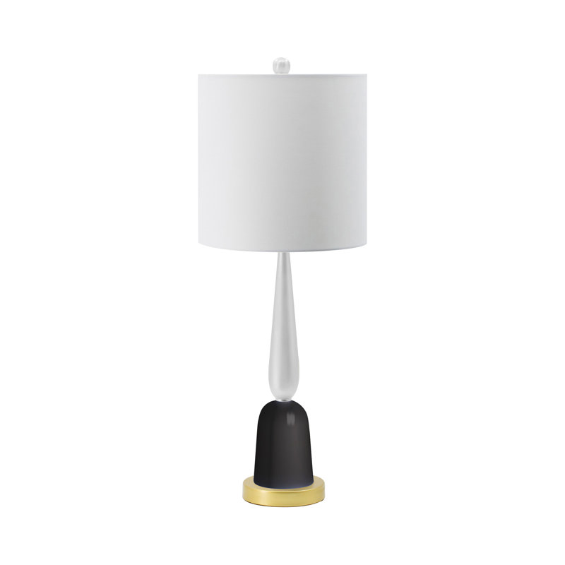 Lampe de table en métal 11 x 11 x 30,2 po