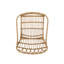 Chaises de cour arrière - Faux, brun, l 28,73 po x l 23,63 po x H 33,37 po, fer moderne