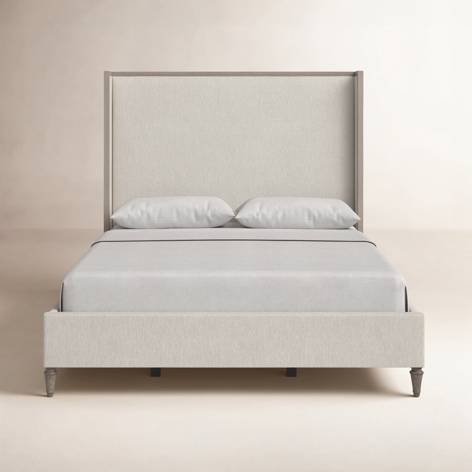 Dinora Wingback Bed, Queen
