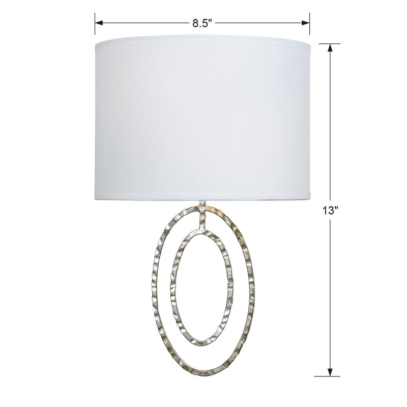 Lymington 1 - Light Dimmable Flush Mount, Antique Silver