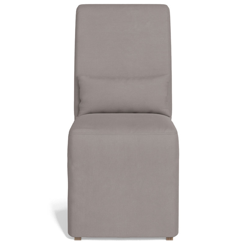 Chaise d'appoint en bois massif Sonoma, Ardoise