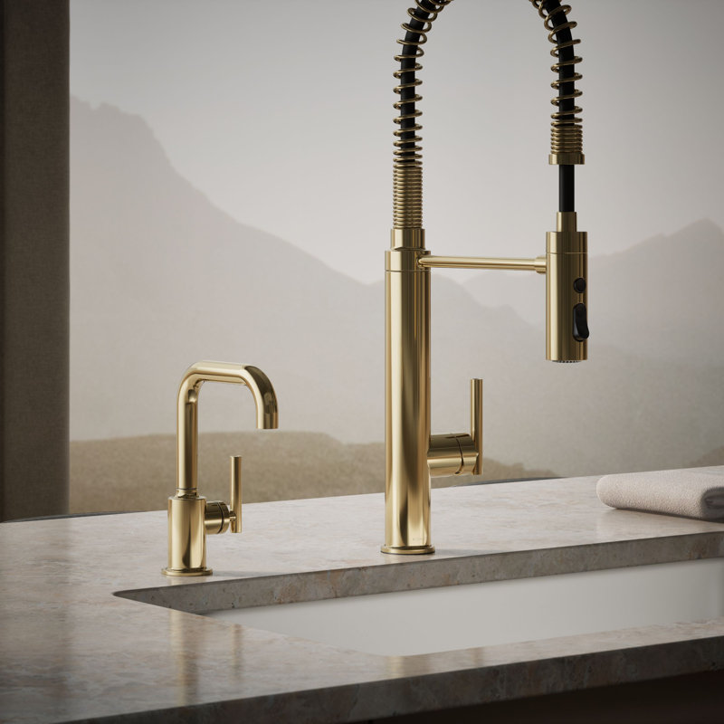 Purist Beverage Faucet, Gold