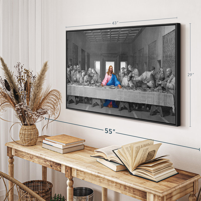 «The Last Feast», H 43 po x l 29 po