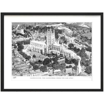 Gloucester, The Cathedral From The Air C1965 by Francis Frith - Single Picture Frame Print