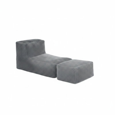 Modular Floor Chaise Lounge - Convertible Sofa Bed For Multi-Scene Relaxation