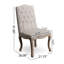 Chaise d'appoint rembourrée Betton-62469086