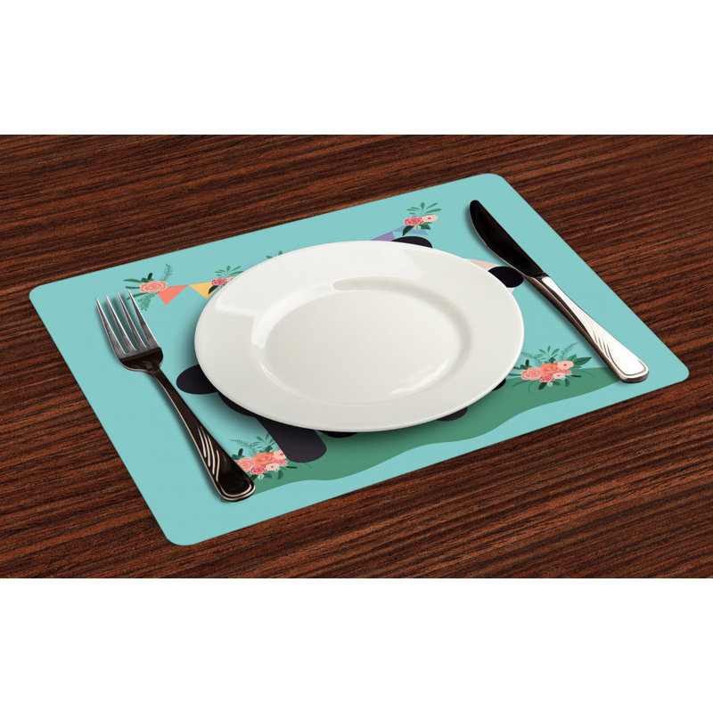 Polyester Animals/Nature Rectangle Placemat
