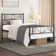 Metal Bed Frame with Headboard/Under-Bed Storage