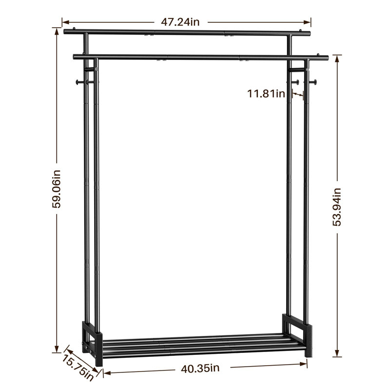 102.5cm Clothing Rack