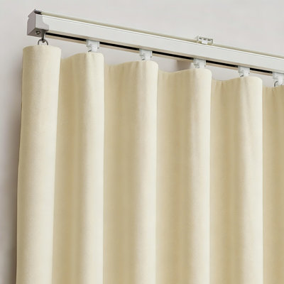 Multifunctional 39.2 Inches Premium Aluminum Alloy Curtain Track