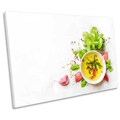 Soup Kitchen Spice Herbs - Wrapped Canvas Print