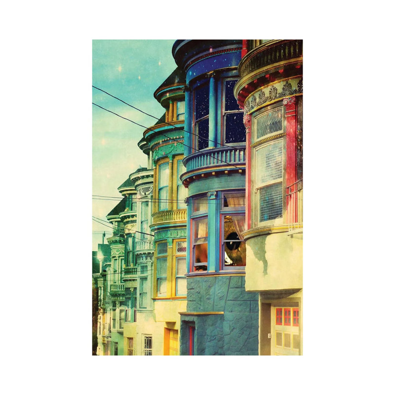 Behind The Window by Kiki C Landon - Wrapped Canvas Print, 101.6 cm H x 66.04 cm W