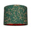 Modern Soft Cotton Fabric Lamp Shade with Shiny Foil Floral Decoration-999639885
