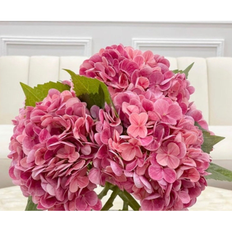 Peach Tulips Floral Arrangement, Real Touch Tulip Centerpiece,Modern Artificial Arrangement Flowers In Glass Vase,French Decor Tulips Flower