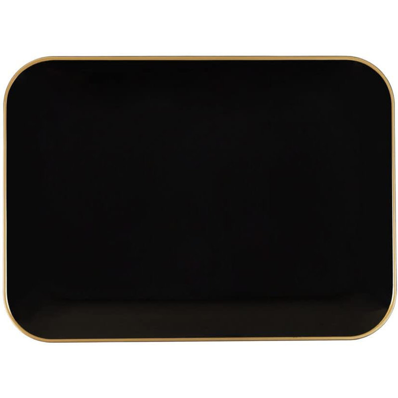 Plateau de service jetable en plastique, 1
