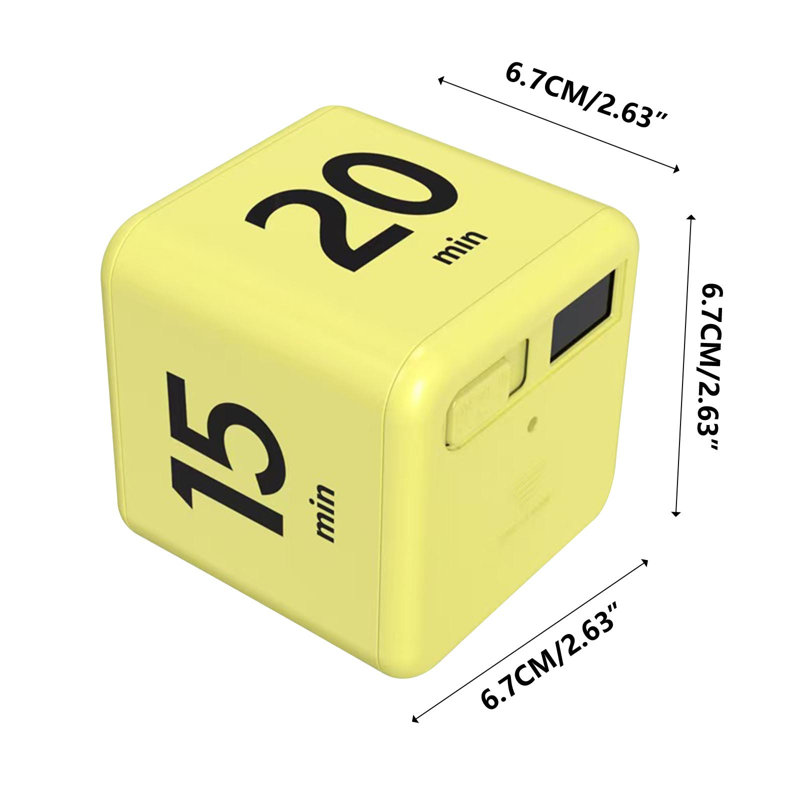 gravity sensing flip timer Block Timer For Management And Countdown Settings Sensing Flip Timer Student Alarm Clock Electronic Timer Management Learning