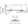 ShowerSolutions Showerhead 250 2-Jet with Showerarm Trim