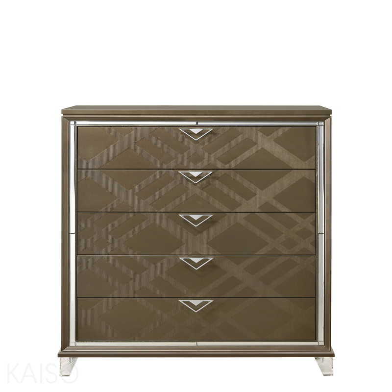 Dark Champagne Finish Chest