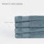 Ensemble de 4 essuie-mains 100% coton-103684152