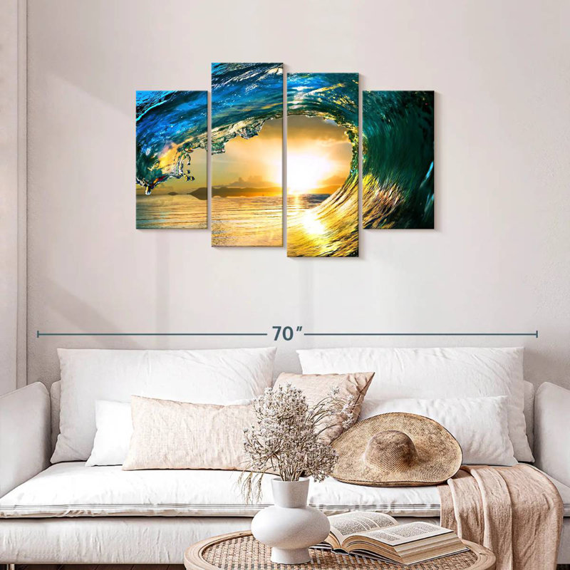 Gillard Dynamic Ocean Wave, 27" H x 43" W