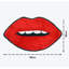 Carle Lips Shaped Bath Mat