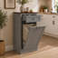 Armoire poubelle inclinable Havant 10 gallons-106451144