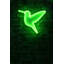 Bande d'éclairage à DEL flexible au néon, vert, 15,7 x 14,2 x 0,8 pouces | IP67 imperméable, modèle en mousse de PVC, adaptateur 12V 4A, 570 lumens, 3200K | Parfait pour la décoration intérieure, les fêtes et l'extérieur, conception écoénergétique-815301667