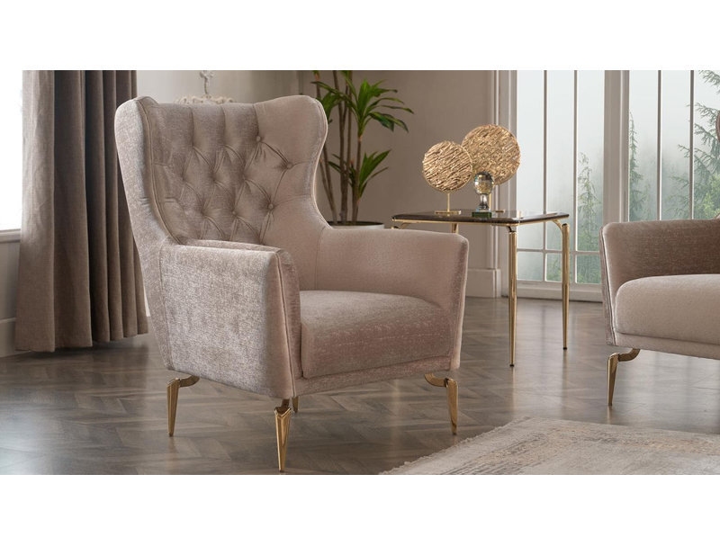 Jeilin Upholstered Wingback Chair