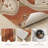Abstract Waves Non-Slip Washable Kitchen Mats