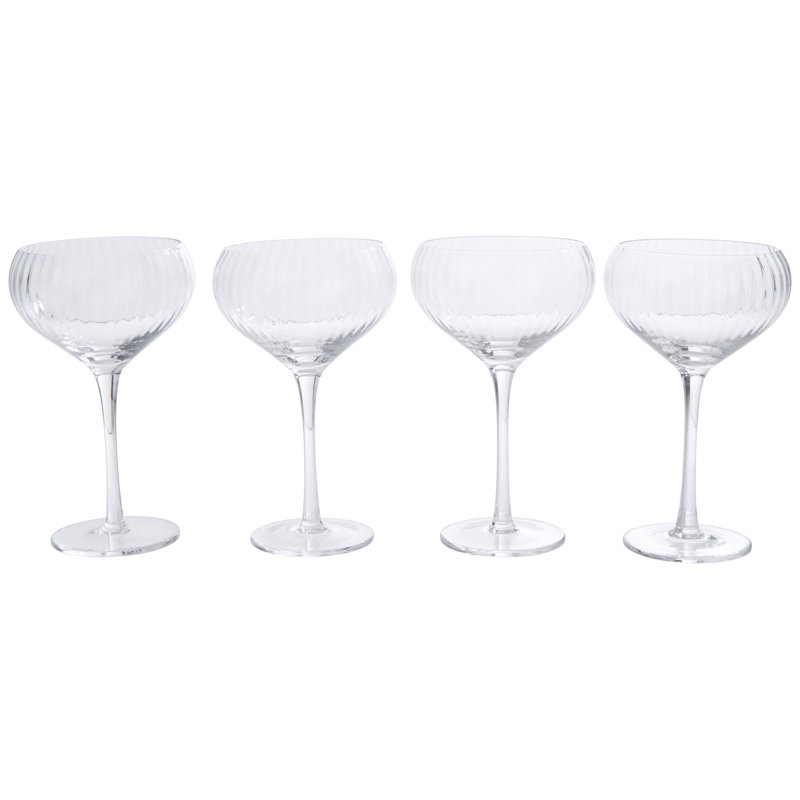 Anvita 0ml Martini Glass Set