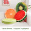 Coussin décoratif en velours Fruit (15 pouces)-99126489