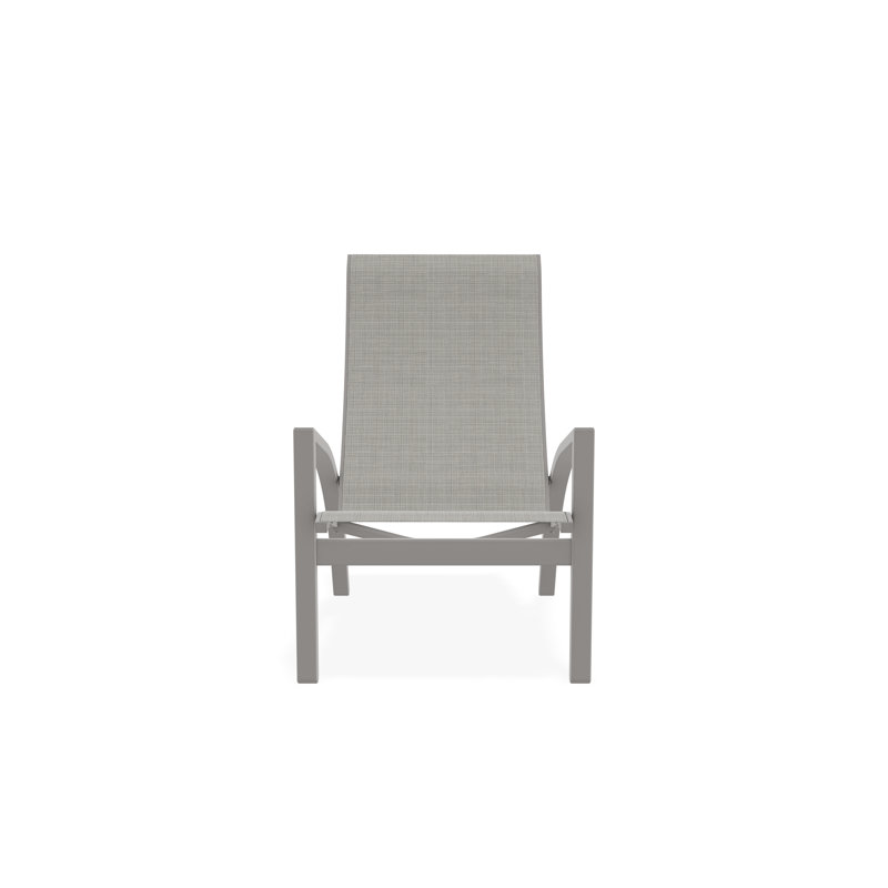 Kendall Outdoor Lounge Chair, Warm Gray, Deacon
